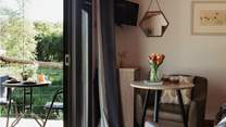Indoor, outdoor living is a dream here. 