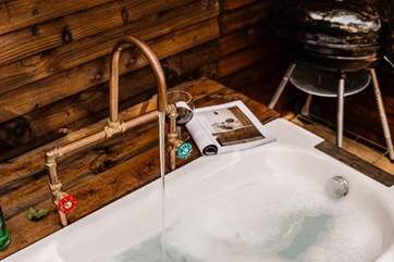 Turn the taps and run yourself a dreamy bubble bath.