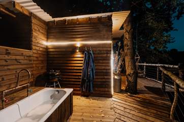 Romantic evenings await at your starlit hideaway.