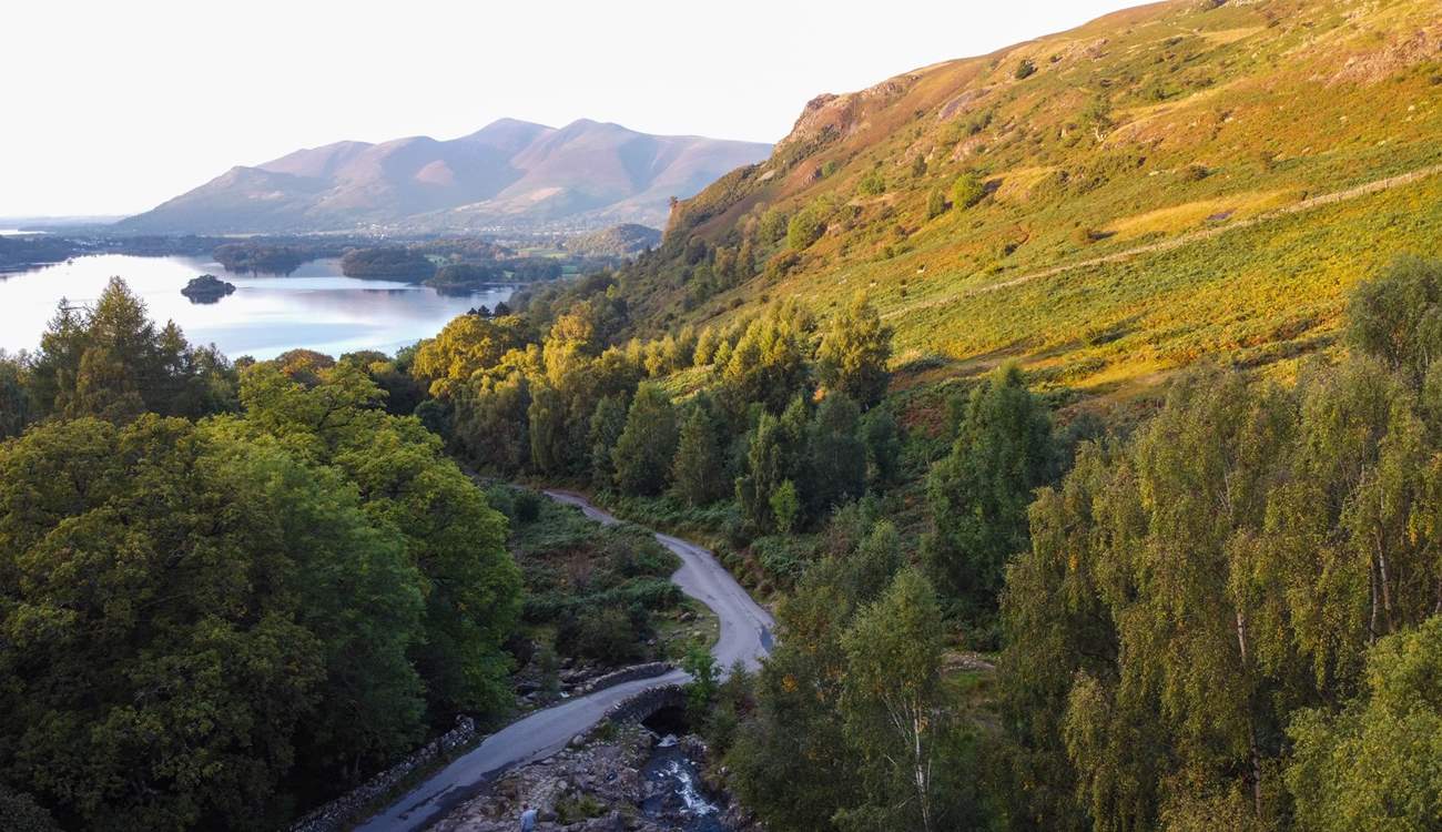 The drive to Keswick is truly a dream. 