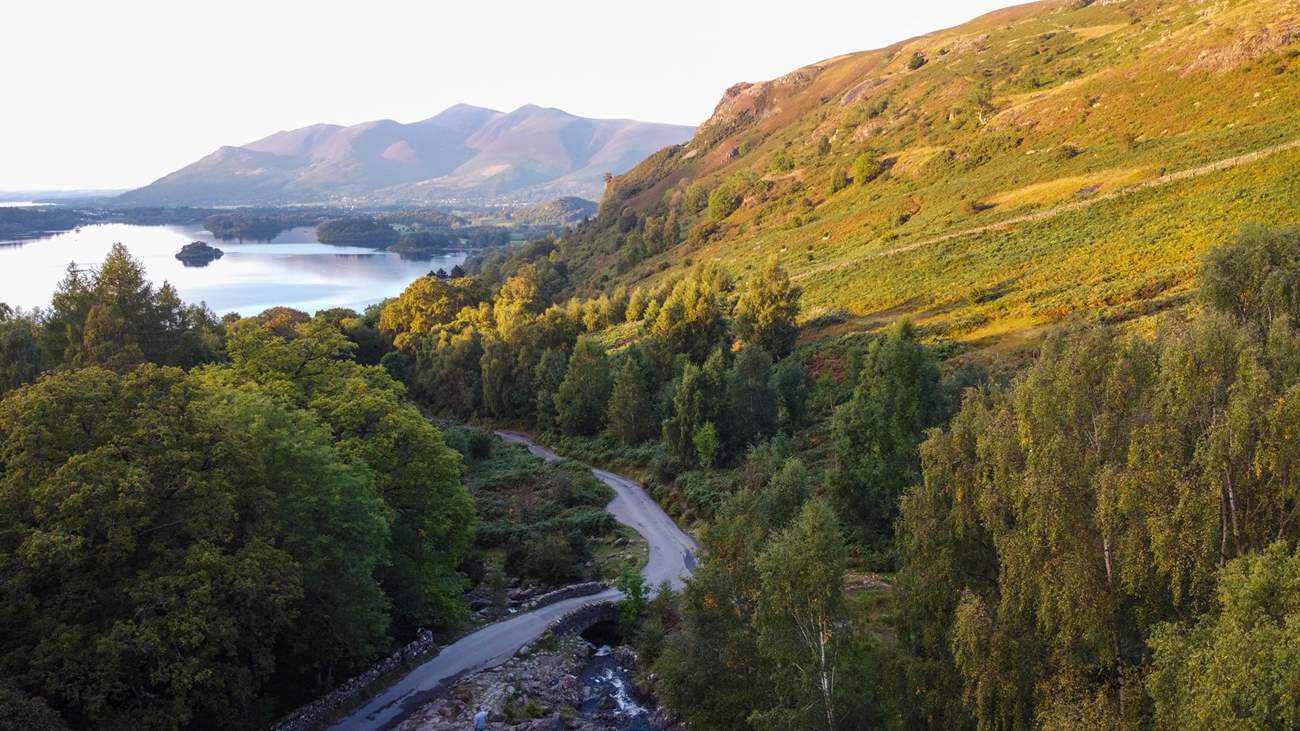 The drive to Keswick is truly a dream.