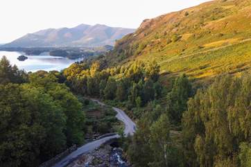 The drive to Keswick is truly a dream.