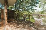 Step out onto the deck and enjoy the peace and tranquility.