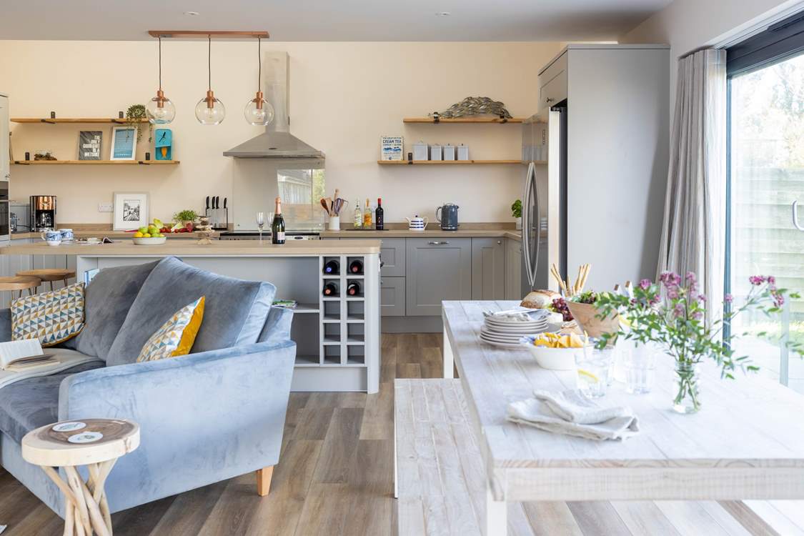 This super sociable space is perfect for all the family.