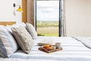 Throw open the doors to the Juliette balcony in bedroom 2 and breathe in the fresh air.