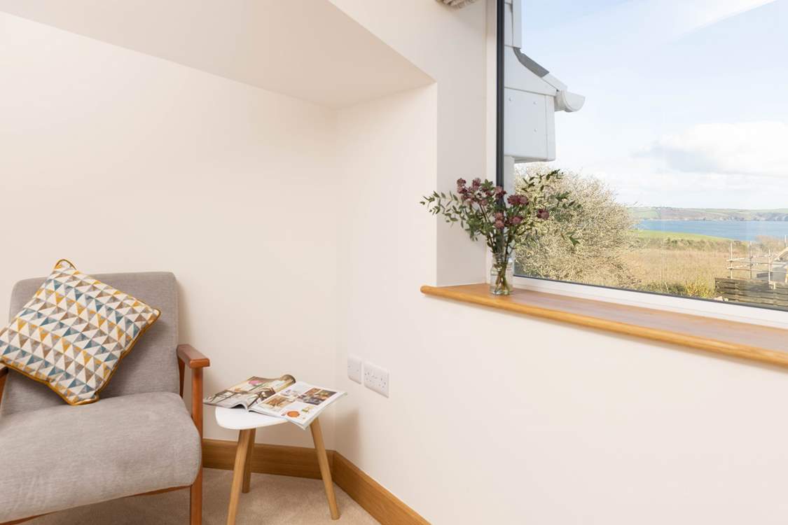 Blissful views over the bay from bedroom 2.