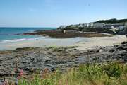 Tatams beach at low tide.