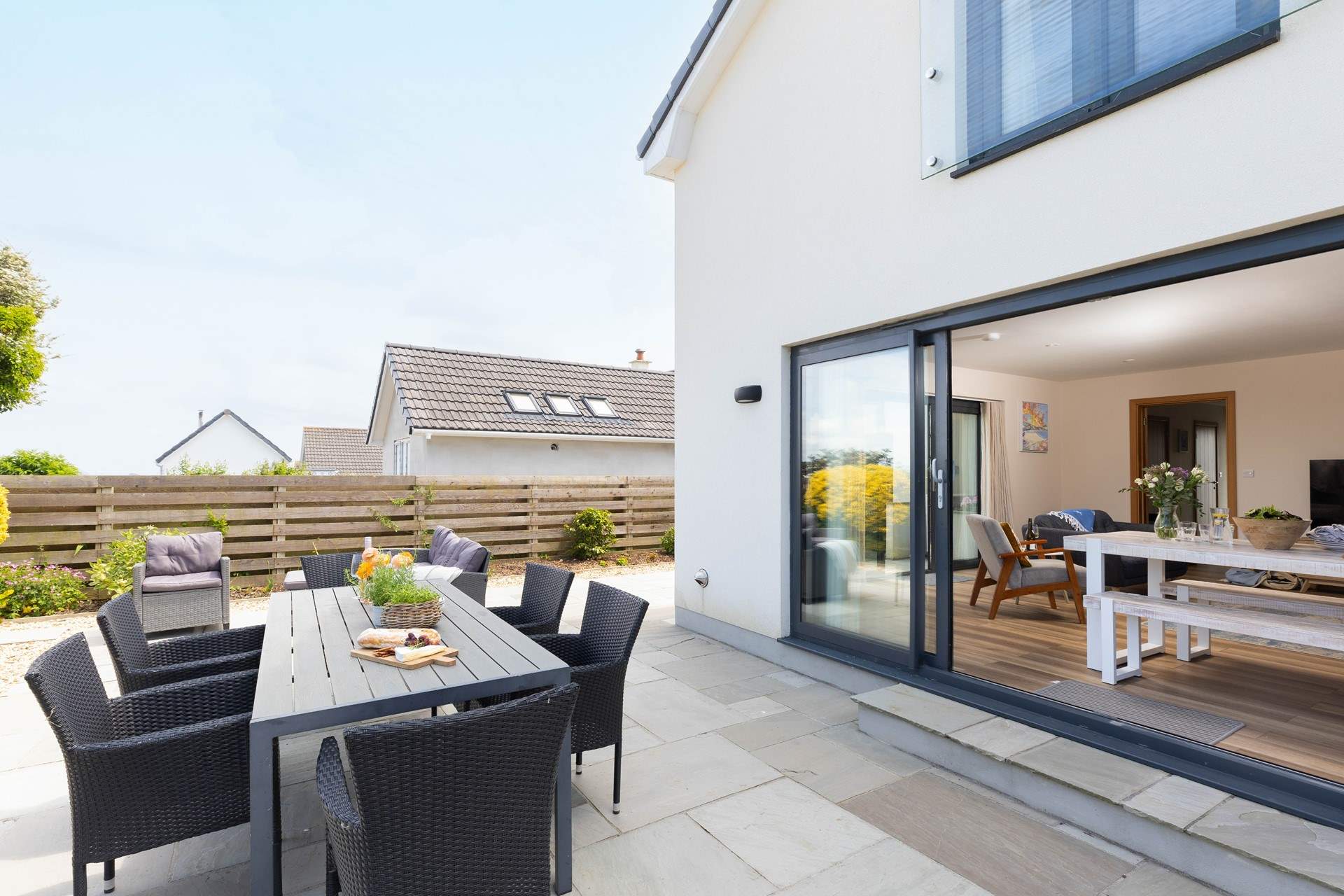 Plenty of dining space for all to enjoy. 