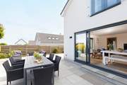 Plenty of dining space for all to enjoy.