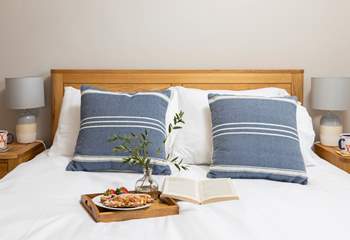 Breakfast in bed? A lovely holiday treat!