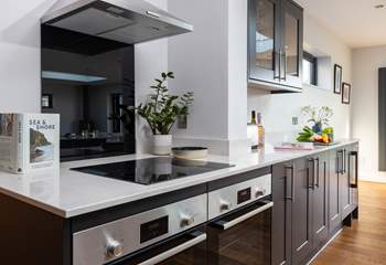 You will find all the equipment you need here including the all important wine fridge and two ovens.