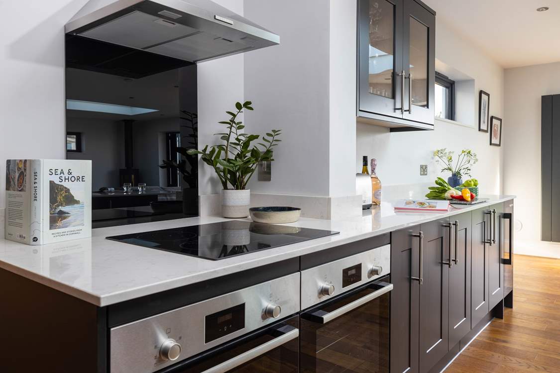 You will find all the equipment you need here including the all important wine fridge and two ovens.