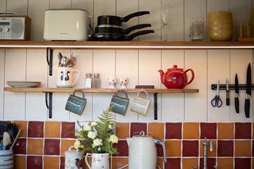 The ideal space to prep your lazy Sunday brunch or romantic Friday dinner.