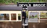 The Vale of Rheidol Railway is close by and offers a truly immersive experience. Enjoy a scenic trip through ancient woodlands to Devil's Bridge and through to the Cambrian Mountains.  - Thumbnail Image