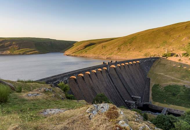 Claerwin Valley is one of mid-Wales' most popular locations for walkers, so be sure to pack your walking boots! 