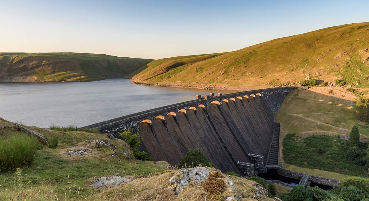 Claerwin Valley is one of mid-Wales' most popular locations for walkers, so be sure to pack your walking boots! 