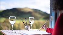 Ffion is the perfect hideaway to embrace your creative side. Bring along your watercolours and have a go at painting the stunning scenery. 