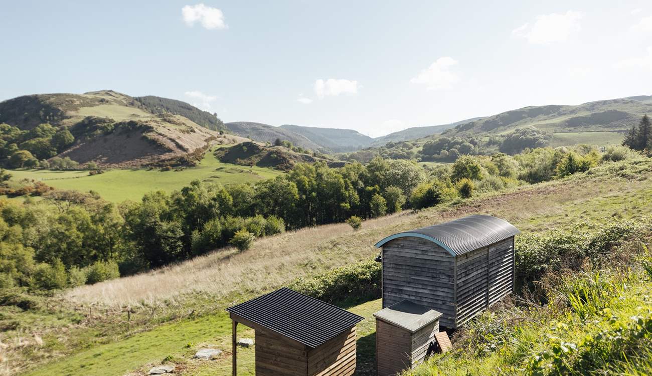 Surrounded by nothing but the sweet sound of nature. 