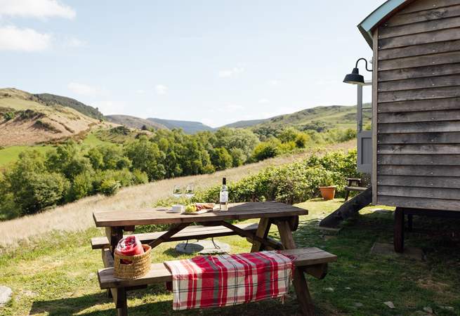 Outdoor living is a complete dream here. 