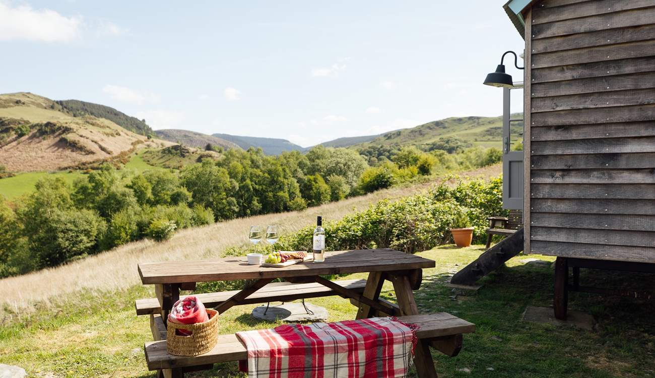 Outdoor living is a complete dream here. 