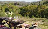 Why not dine al fresco by the warmth of the fire-pit?  - Thumbnail Image
