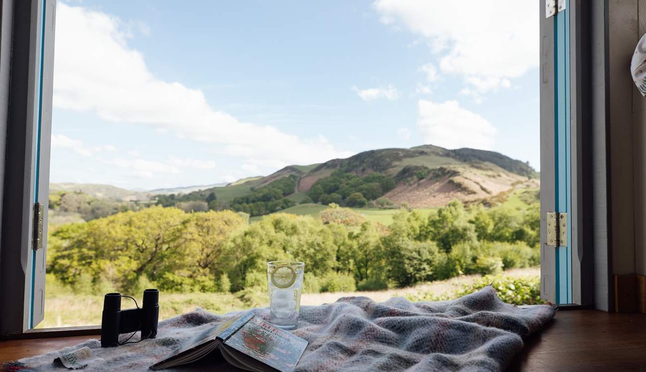 Imagine opening the doors to this breathtaking vista. 