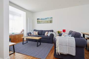 The comfortable living space.