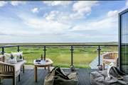 Take in the fantastic views from the balcony, it really is an ever changing picture and one that will delight.