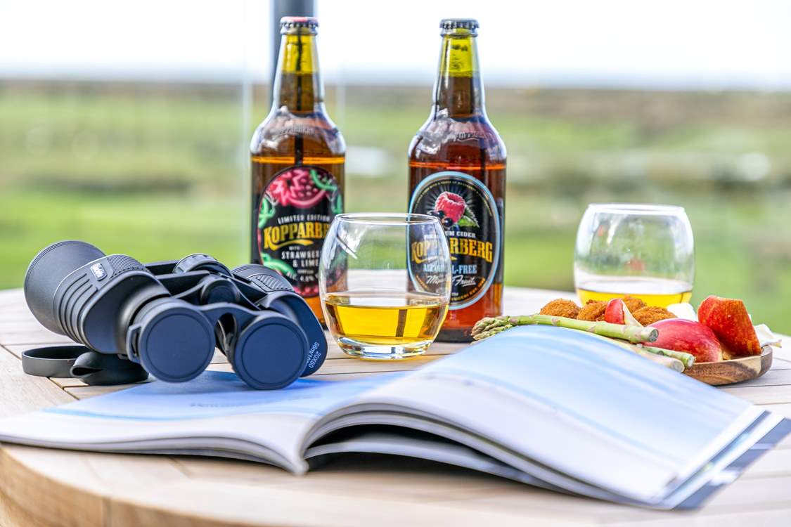 Settle down in the evenings and enjoy your fabulous surroundings.