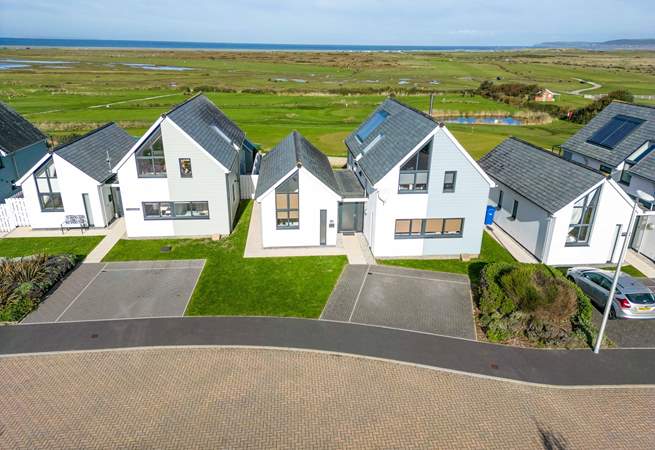 Nolands Ho! sits on a plot with other gorgeous houses.