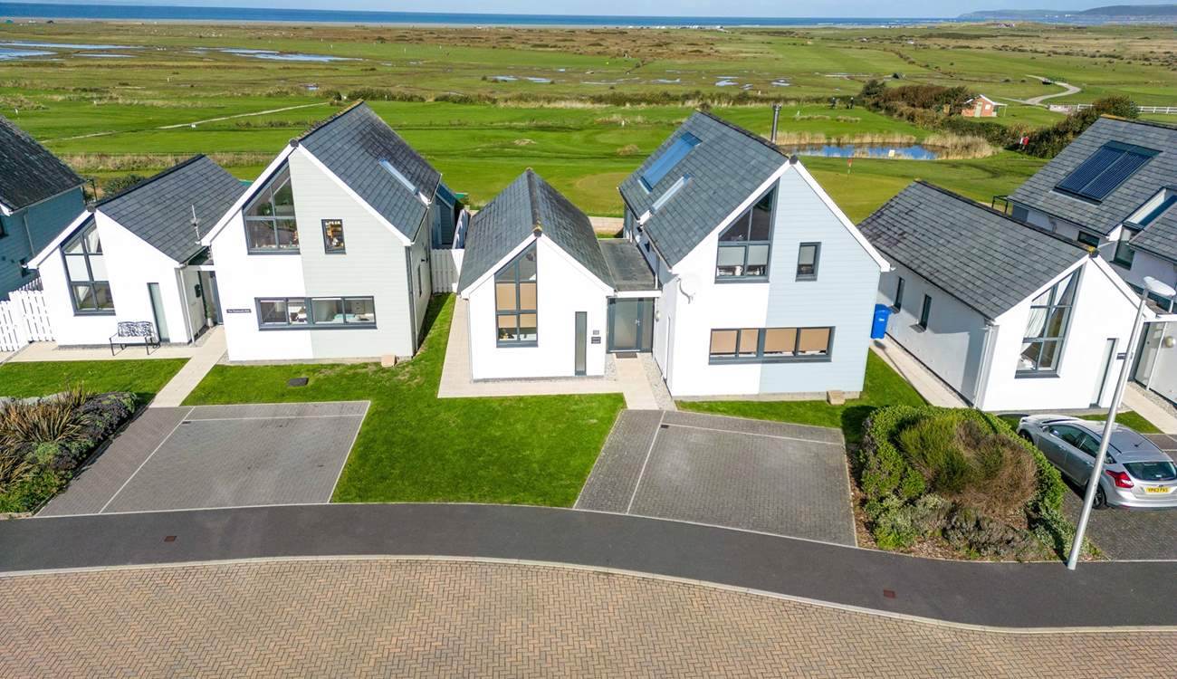 Nolands Ho! sits on a plot with other gorgeous houses.