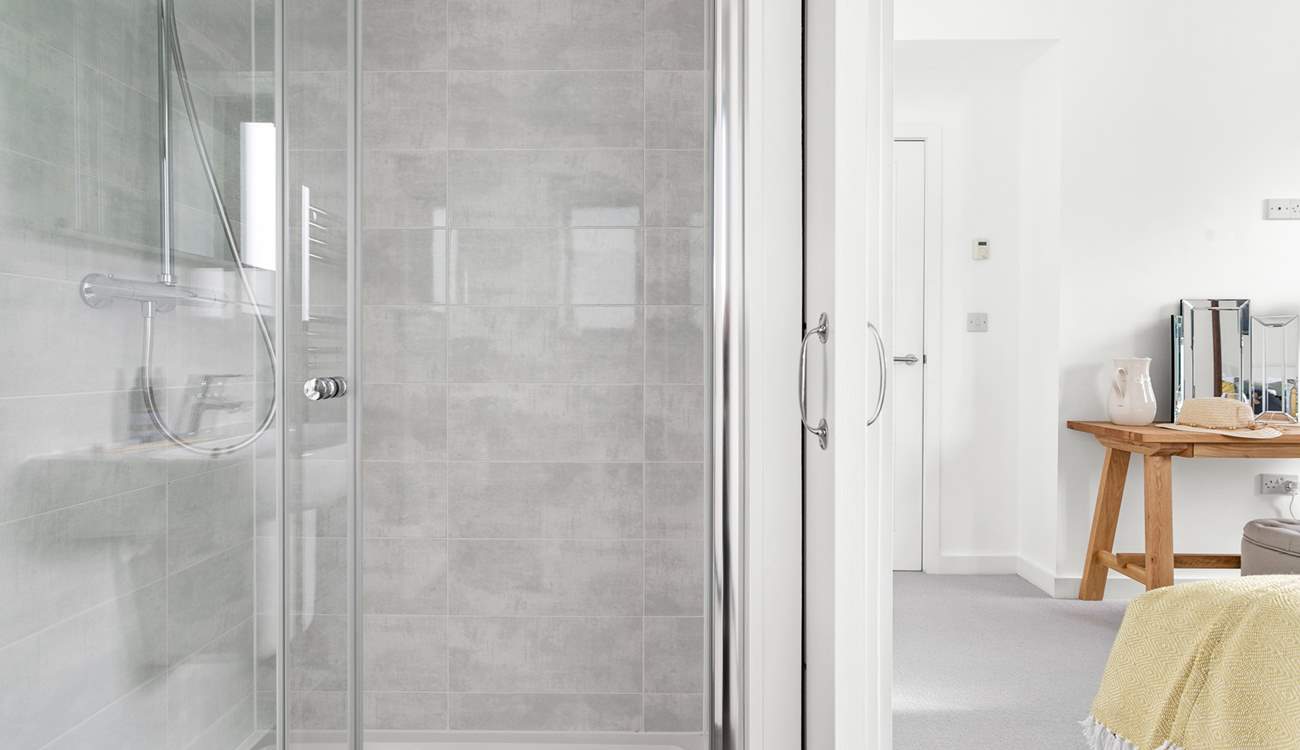 You'll find a wonderfully finished en suite attached to this room.