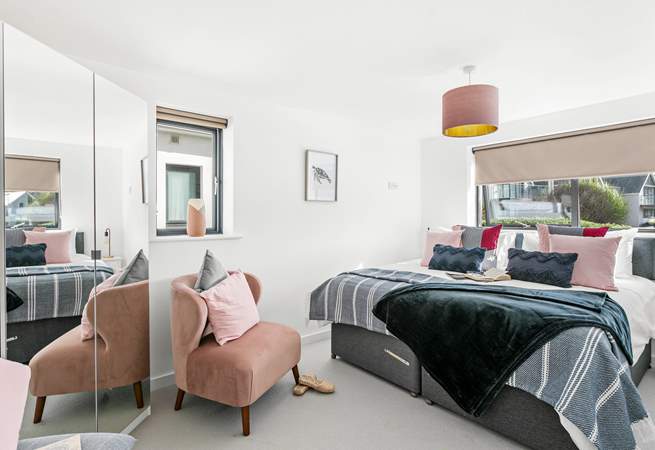 Bedroom three comes with a 'zip and link' super-king bed which can be converted into two, 3' single beds.