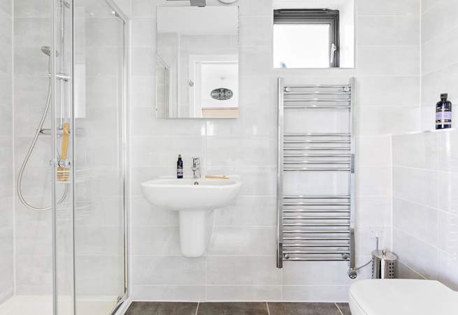 Bedroom two also comes equipped with an elegant en suite shower-room.