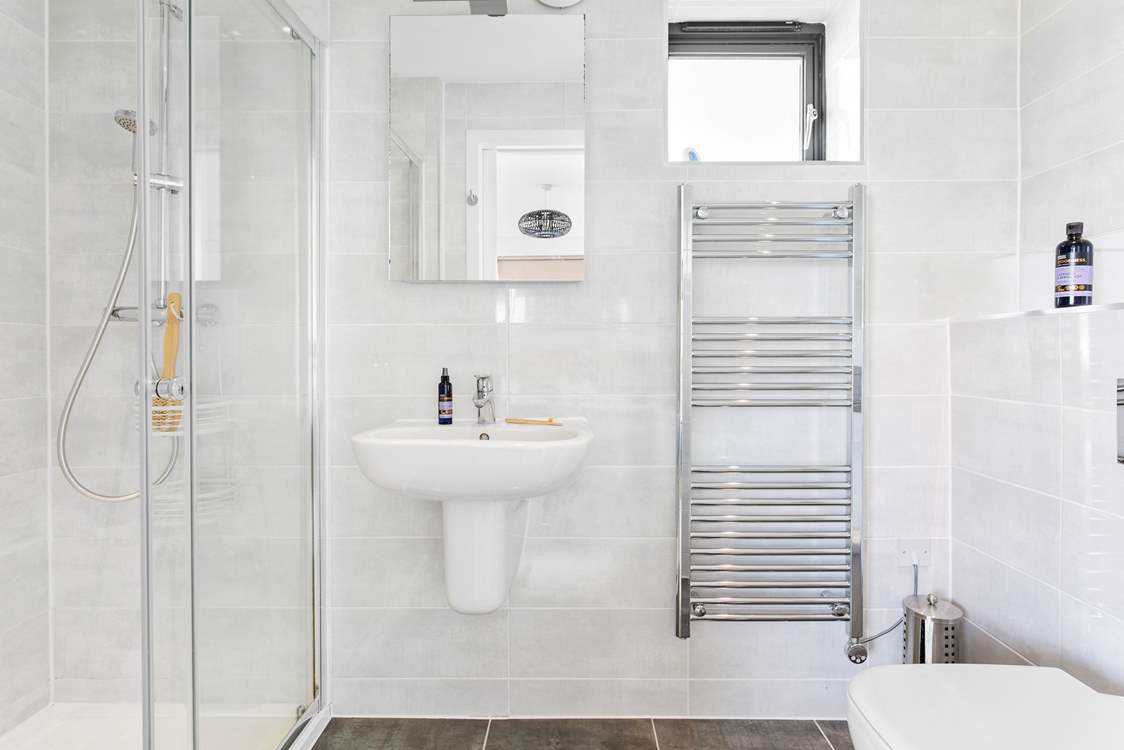 Bedroom two also comes equipped with an elegant en suite shower-room.