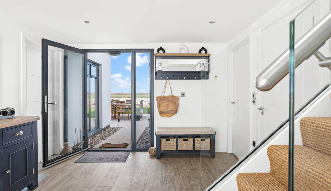 As you enter the front door into the entrance hall, you will instantly feel at home!