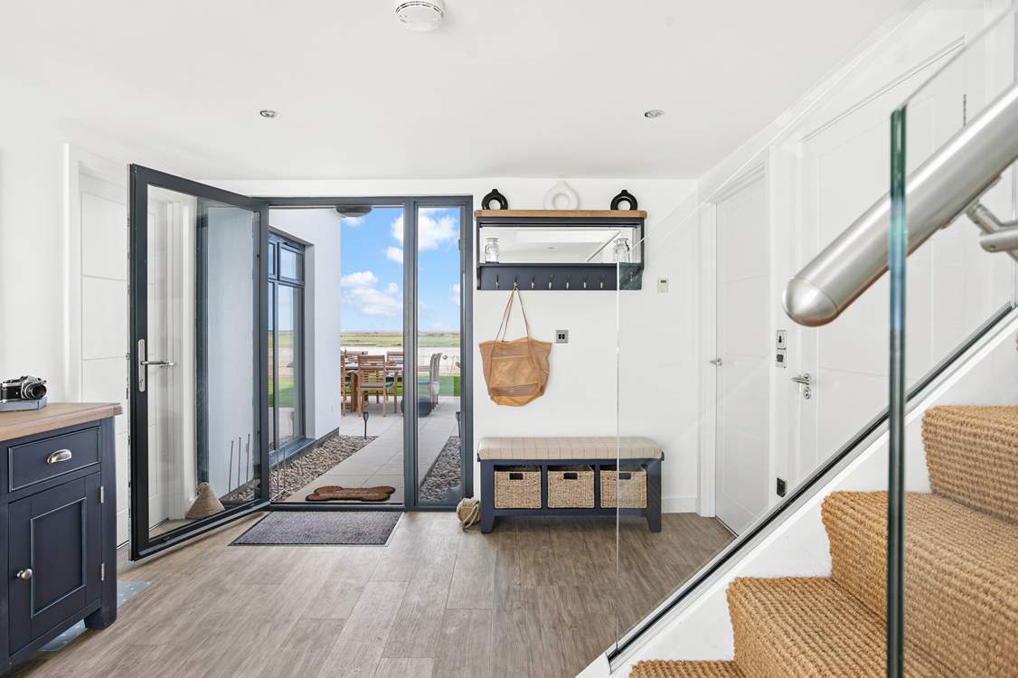 As you enter the front door into the entrance hall, you will instantly feel at home!