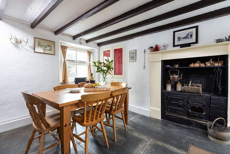 This cottage has oodles of character and charm yet offers the perfect flow through the cottage.
