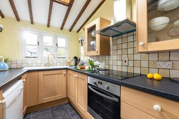 The kitchen has all the equipment you will need including the all-important dishwasher.