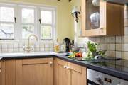 A perfect kitchen looking out over the back garden. Shop at local farm shops and roadside stalls for the freshest of produce.