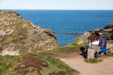 Visit Tintagel for stunning scenery and mythical magic.