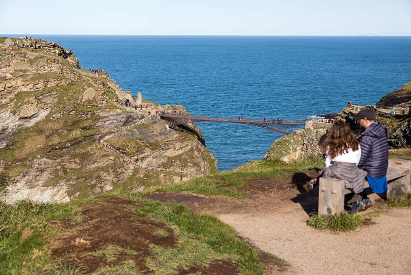 Visit Tintagel for stunning scenery and mythical magic.