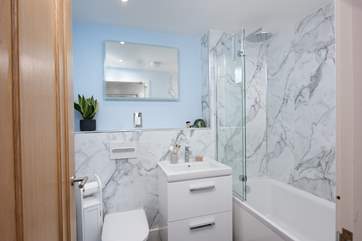 The family bathroom.