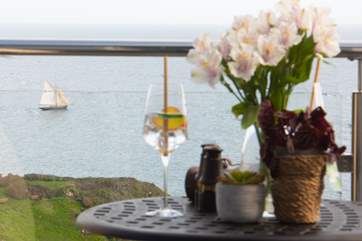 The perfect place to sit back and watch the world go by.