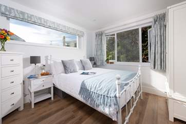Bedroom 3 is a pretty double room.