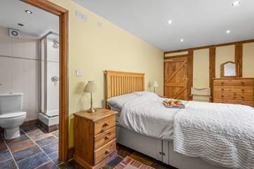 Bedroom 1 is a sweet double room with an en suite.