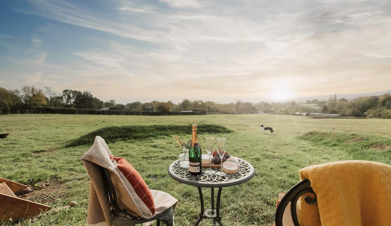 Or treat yourself to a late lunch on a glorious summer afternoon.