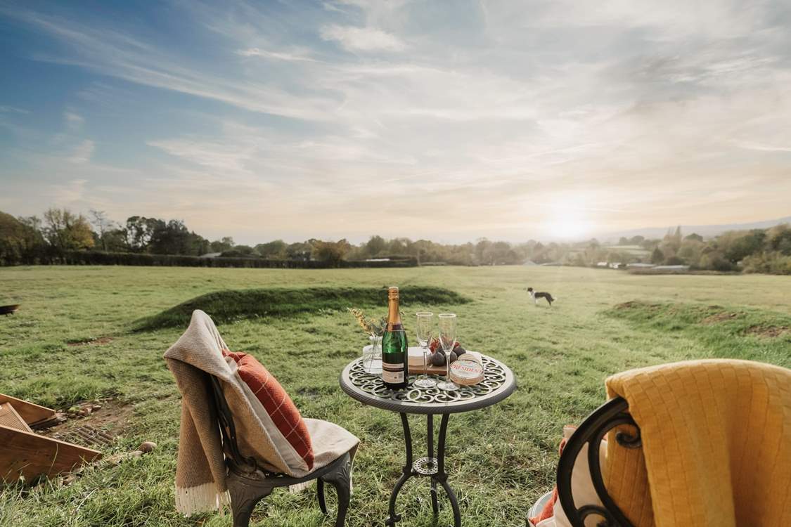 Or treat yourself to a late lunch on a glorious summer afternoon.