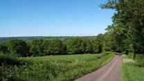 Beautiful views across the Otter Valley.