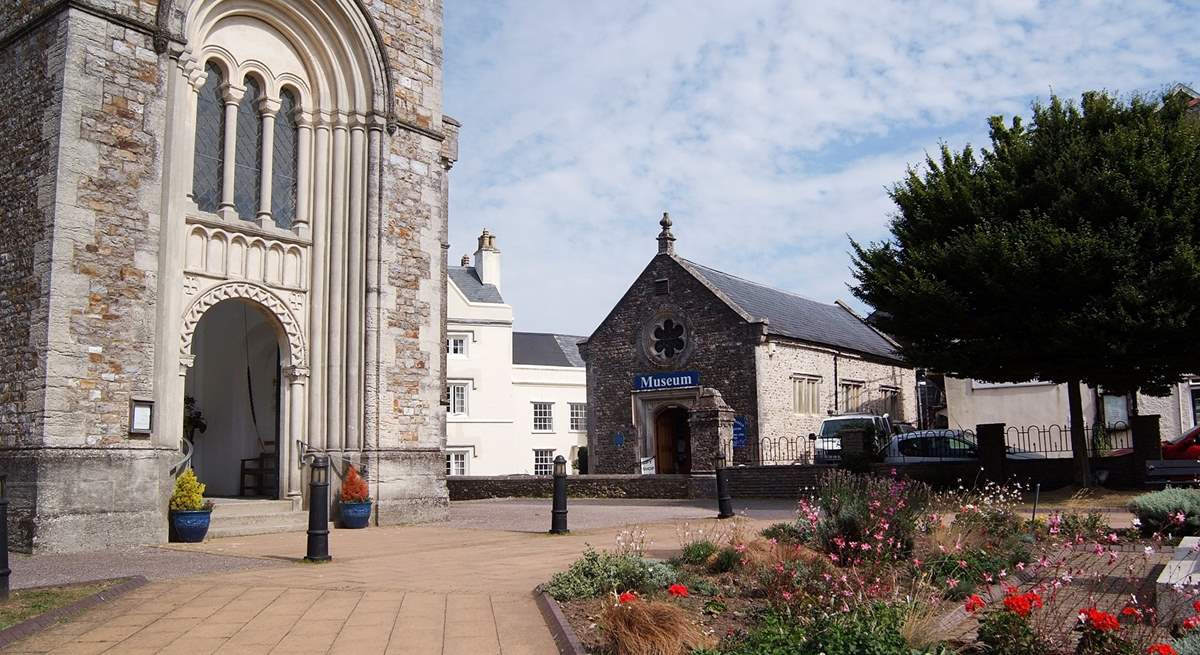 Head to the market town of Honiton, famous for its antiques shops.